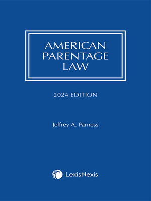 cover image of American Parentage Law